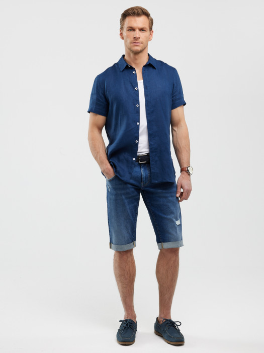 Pánske kraťasy jeans CONNER 407